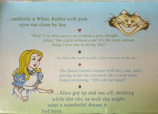 Weekly Photo Challenge: Culture/Retro Alice in Wonderland