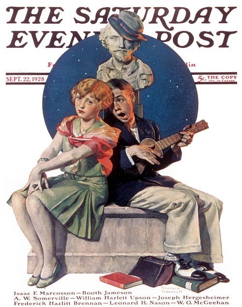 Serenade by Norman Rockwell 